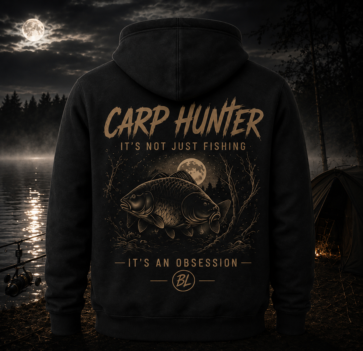 Hoodie Carp Hunter